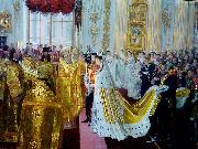 Laurits Tuxen Tuxen Wedding of Tsar Nicholas II Spain oil painting artist